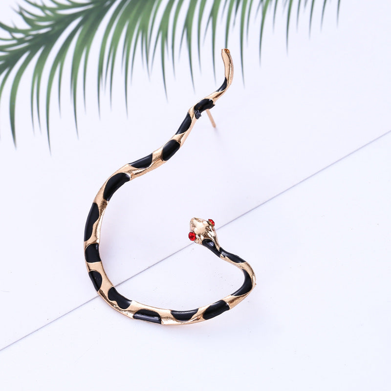 Snake Earring Snake Drip Oil Snake Earrings – Jewelry Gift Ideas — 1