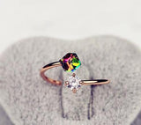 Fashion Same Style Color Changing Ring With Diamonds – Stylish Gifts — 5