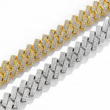 Men's Bar Cuban Necklace Hiphop Copper Set Zircon – Jewelry Gift Ideas — 4