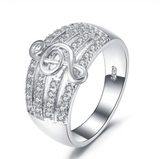 White AAA Zircone Women's Ring – Gifts for Her — 1