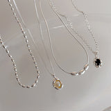Irregular Zircon Pearl Metal Pendant For Women – Jewelry Gift Ideas — 1