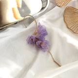 Flower Exaggerated Long Earless Earrings – Stylish Gifts — 14