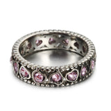 Love Row Stainless Steel Women's Ring Titanium Steel – Gifts for Her — 4