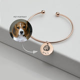 Titanium Steel Bracelet Pet Cat And Dog Photo – Jewelry Gift Ideas — 5