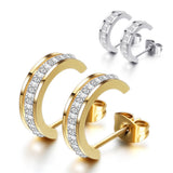 Micro-inlaid zircon ladies earrings – Holiday Gift Ideas — 1