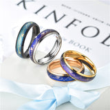 Titanium Steel Color Changing Ecg Temperature Ring – Surprise Gifts — 4