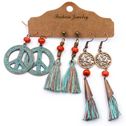 Bohemian Style Vintage Earrings-Dianasteves -Women – Stylish Gifts — 2