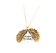 Sunflower Double Lettering Necklace – Jewelry Gift Ideas — 19