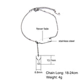 Stainless steel wine glass bracelet – Jewelry Gift Ideas — 8