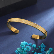Carved Stainless Steel Bracelet Men Women – Jewelry Gift Ideas — 2