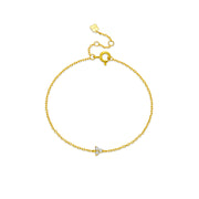 925 Sterling Silver Bracelet Women's Simple – Jewelry Gift Ideas — 6