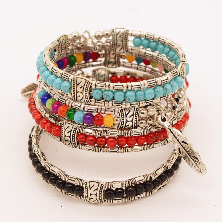 Feather bracelet – Jewelry Gift Ideas — 1