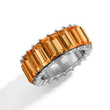 Colorful personality fashion geometric ring – Stylish Gifts — 13