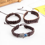 Palm Eye Leather Men's Bracelet – Jewelry Gift Ideas — 4