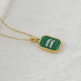 Titanium Steel Fashion Malachite Twelve – Jewelry Gift Ideas — 8