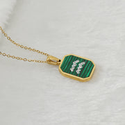 Titanium Steel Fashion Malachite Twelve – Jewelry Gift Ideas — 8