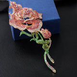 Rose Brooch Winter Accessories In Europe And America – Stylish Gifts — 2