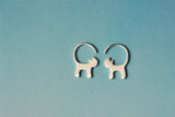 Brushed craft earrings – Creative Gifts — 4