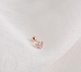 Threaded Crown Zircon Simple Wild Earrings – Surprise Gifts — 3