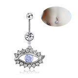 Evil Eyes Navel Ring Navel Ring Wings Navel – Jewelry Gift Ideas — 4