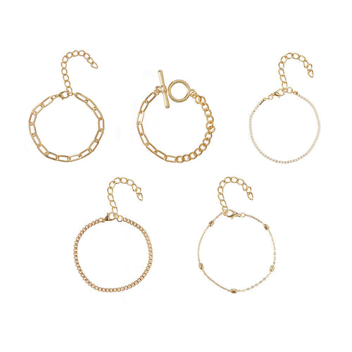 Alloy Geometric Electroplating Bracelet – Jewelry Gift Ideas — 2