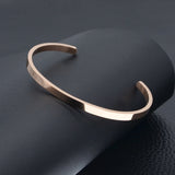 Fashion Pure Color C-type Titanium Steel Bracelet – Stylish Gifts — 1