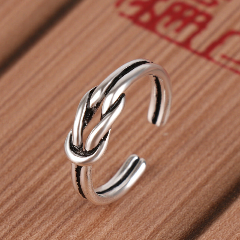 Vintage interlace knotted ring – Practical Gifts — 1