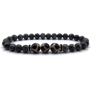 Glitter stone volcanic stone bracelet – Jewelry Gift Ideas — 3