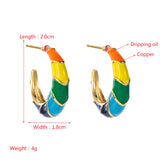 Fashionable Copper Plated 18K Gold Color Dripping – Practical Gifts — 3