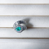 Light Luxury Green Treasure Couple Couple Rings – Gifts for Couples — 2