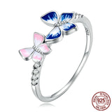 Original Design Gradient Dripping Butterfly Ring – Thoughtful Gifts — 3