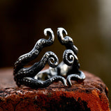 Mens Fashion Personalized Squid Whiskers Stainless – Stylish Gifts — 3