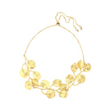 Women's Fashion Vintage Gold Alloy Leaf Necklace – Jewelry Gift Ideas — 4