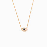 Evil Eye Necklace Crystal Clavicle Chain – Jewelry Gift Ideas — 4
