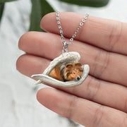 Acrylic Plane Lazy Dog Hanging Necklace – Jewelry Gift Ideas — 9