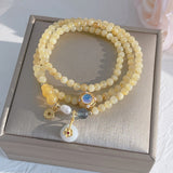 Gold Hair Crystal Wealth Transfer Bracelet – Jewelry Gift Ideas — 4