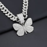 Butterfly Necklace Full Of Diamonds – Jewelry Gift Ideas — 5