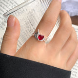 Ruby High-grade Temperament Ring Female Niche – Stylish Gifts — 6
