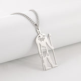 Egyptian Desert With God Of Storms Set Pendant – Jewelry Gift Ideas — 4