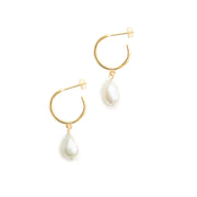 Stylish Stainless Steel Pearl Earrings – Gift Ideas — 6