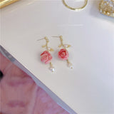 Guijin Flower Earpiece French Sweet Dried Flower Sen – Stylish Gifts — 2
