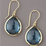 Women's Fashion Blue Crystal Drop Shape Earrings – Stylish Gifts — 3