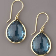 Women's Fashion Blue Crystal Drop Shape Earrings – Stylish Gifts — 3
