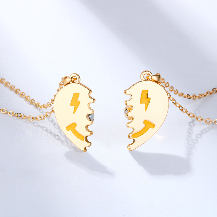 Love Couple Personality Creative Magnet Necklace – Gifts for Couples — 1
