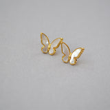 Shell mother butterfly earrings – Gifts for Her — 1