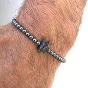 Glamour Men Fashion Beaded Hand Bracelet – Stylish Gifts — 3