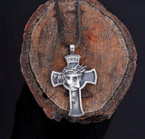 Cross necklace leather rope – Jewelry Gift Ideas — 8