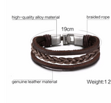 Alloy lucky figure 8 leather bracelet – Jewelry Gift Ideas — 14