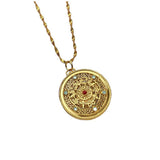 Copper Gold-plated Pendant Necklace – Jewelry Gift Ideas — 3