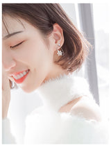 Snowflake Double Pierced Earrings – Useful Gifts — 4
